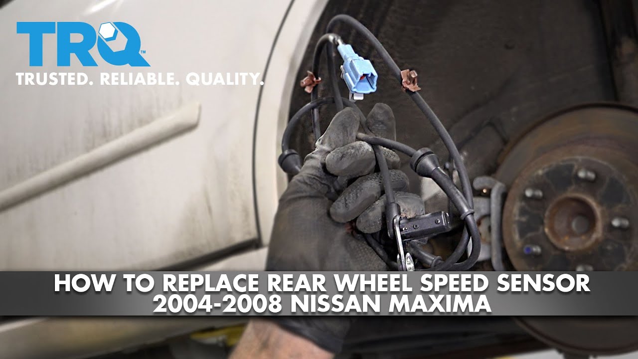 How To Install Rear Wheel Speed Sensor 2004-08 Nissan Maxima | 1A Auto