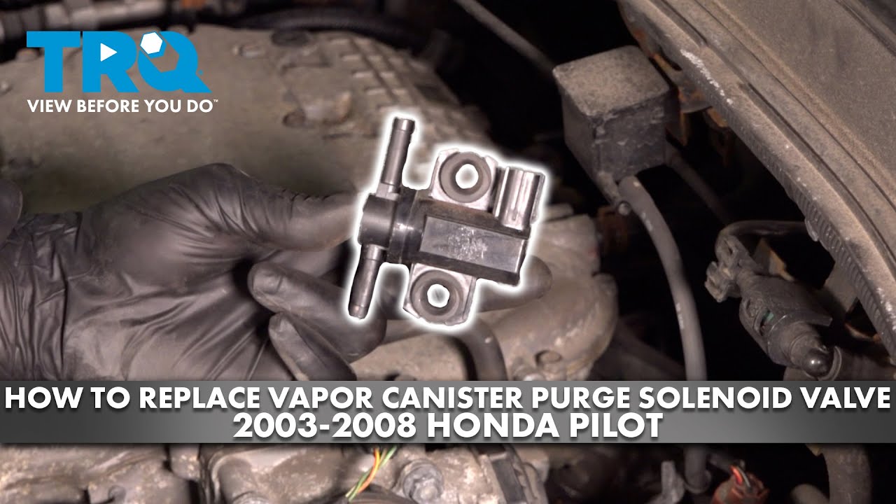 How to Replace Vapor Canister Purge Solenoid Valve 20032008 Honda