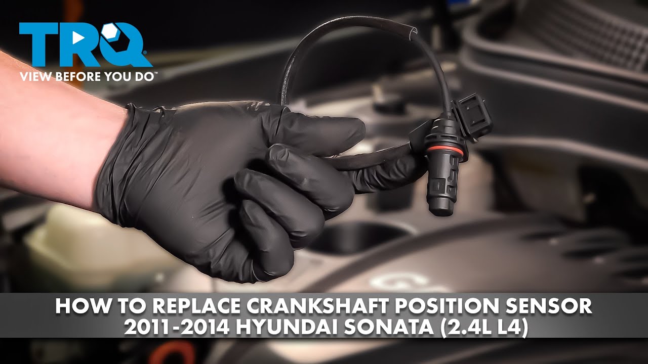 How to Replace Crankshaft Position Sensor 20112014 Hyundai Sonata 1A