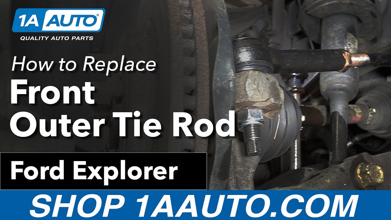 How to Replace Front Outer Tie Rod 200610 Ford Explorer 1A Auto