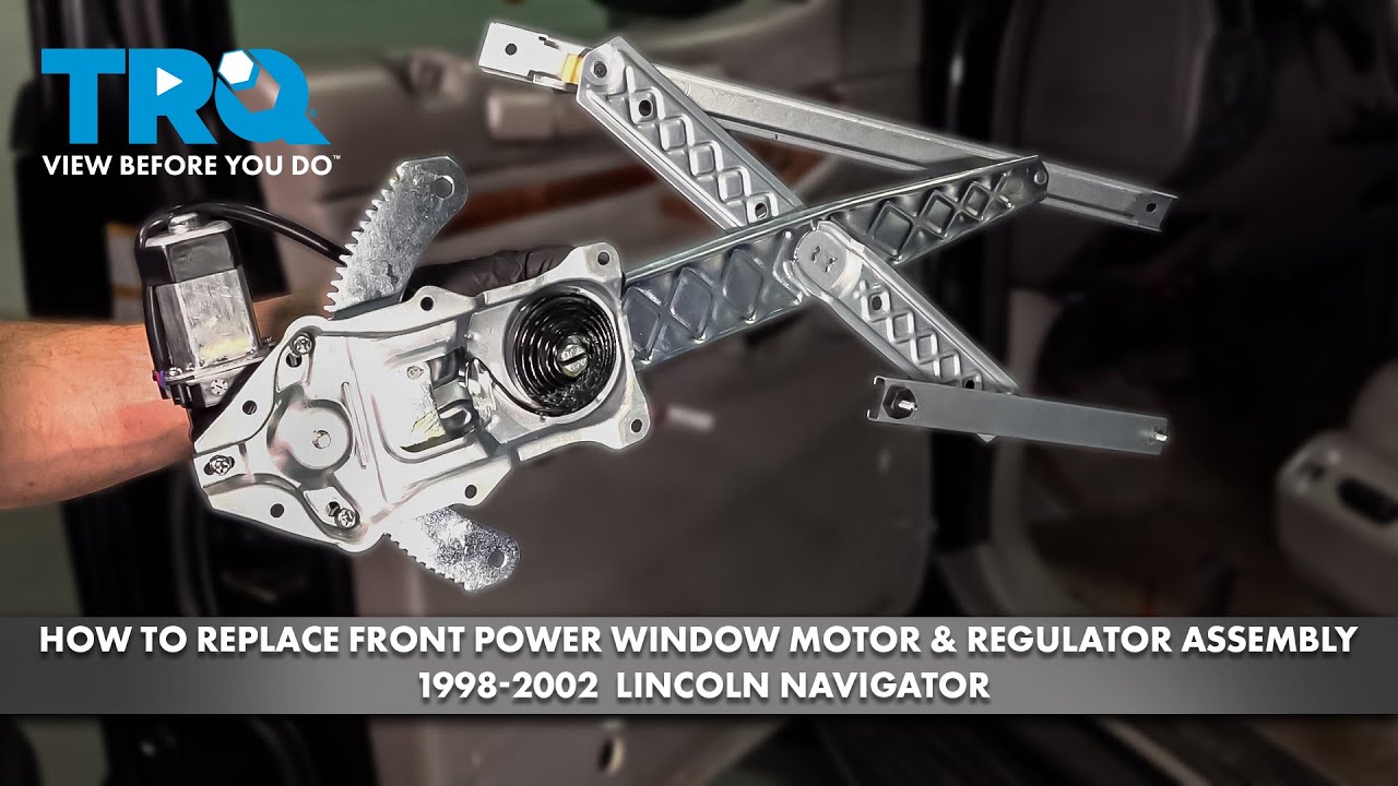 How to Replace Power Window Motor Regulator Assembly 19982002 Lincoln