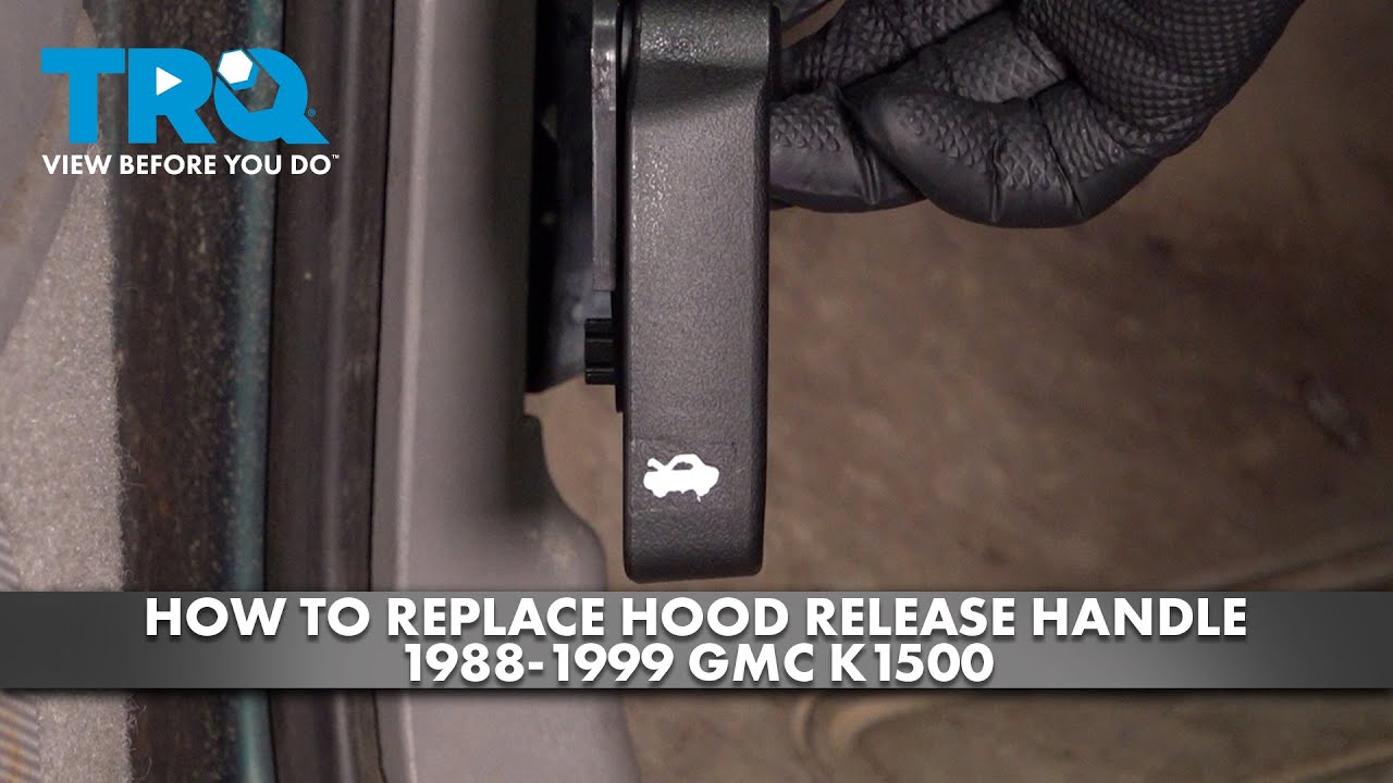 How to Replace Hood Release Handle 19881999 GMC K1500 1A Auto