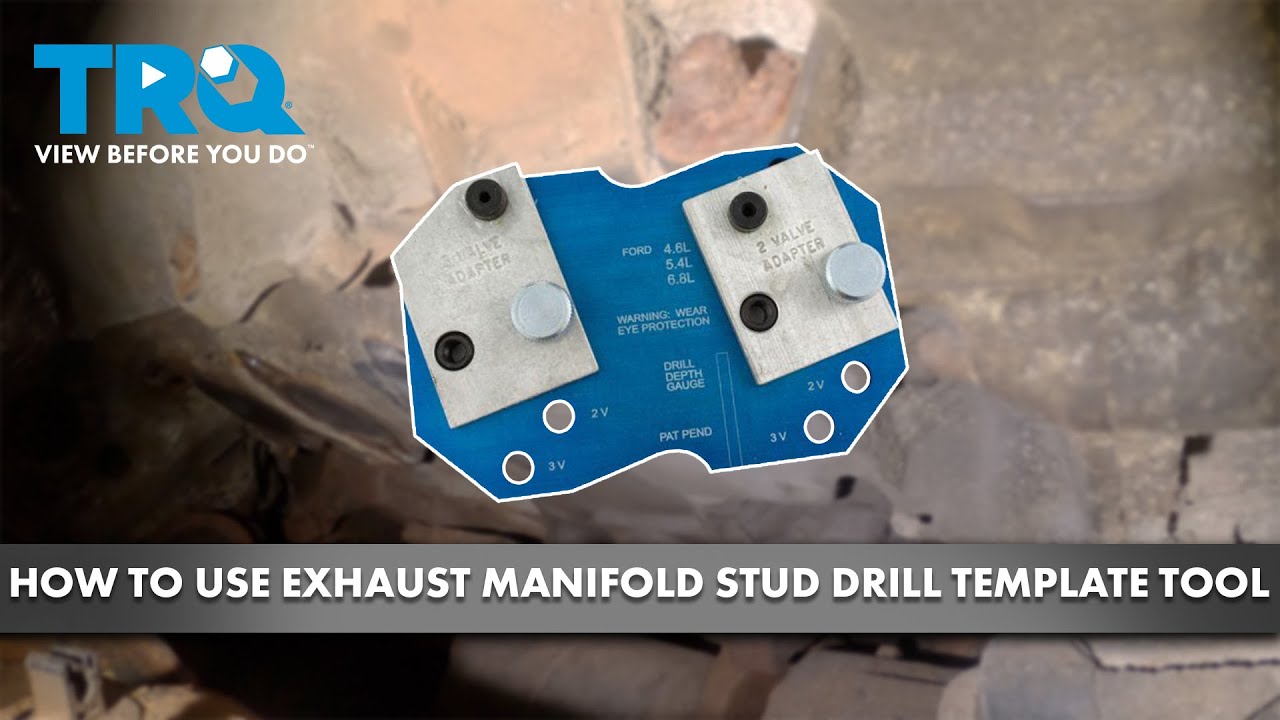 How to Use Exhaust Manifold Stud Drill Tool 1A Auto