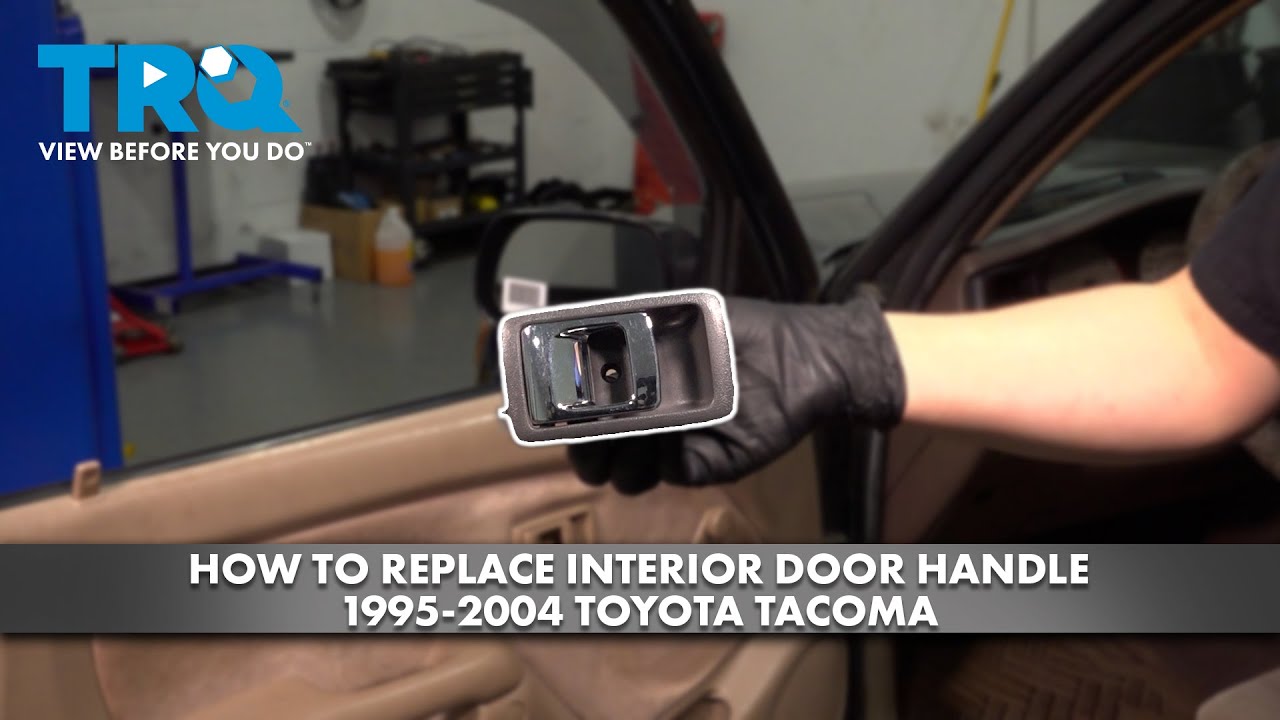 How to Replace Interior Door Handles 1995-2004 Toyota Tacoma | 1A Auto
