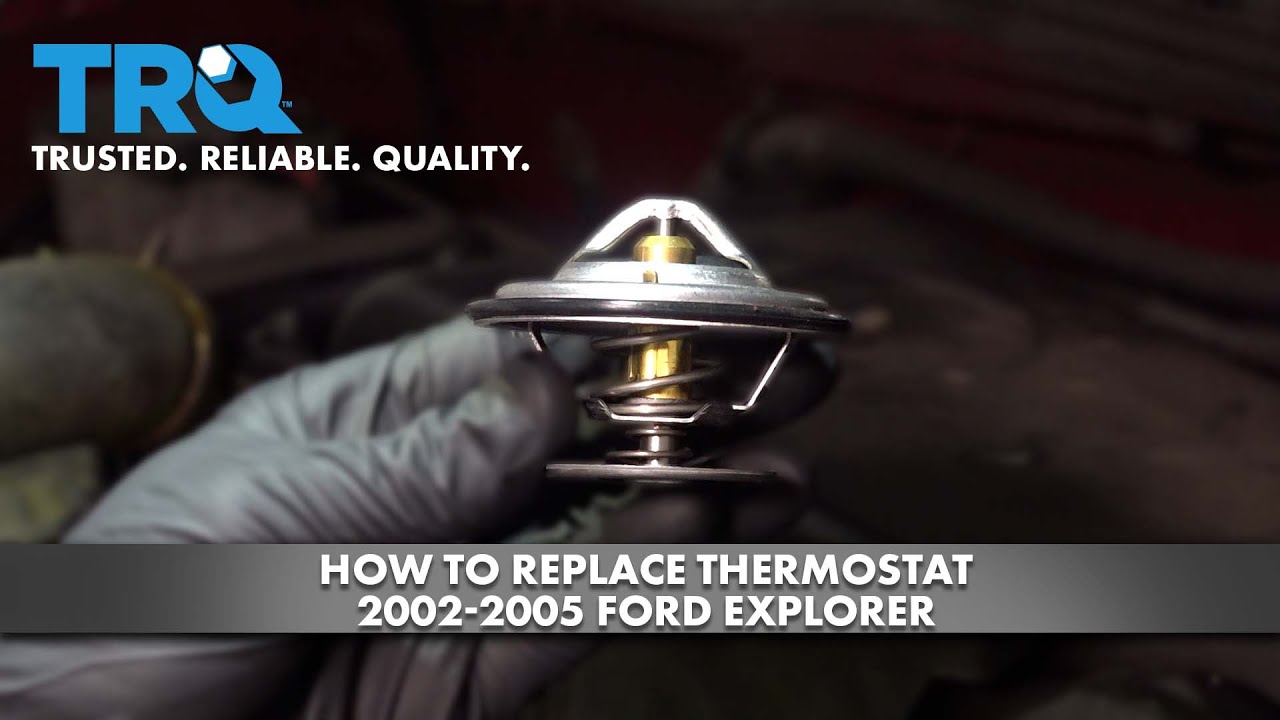 How to Replace Thermostat 20022005 Ford Explorer 1A Auto