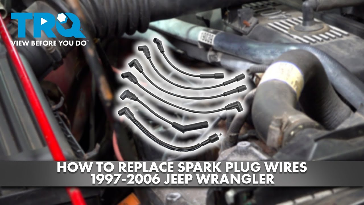 How to Replace Spark Plug Wires 19972006 Jeep Wrangler 1A Auto