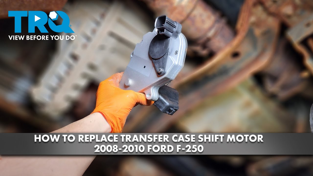 How to Replace Transfer Case Shift Motor 20082010 Ford F250 1A Auto
