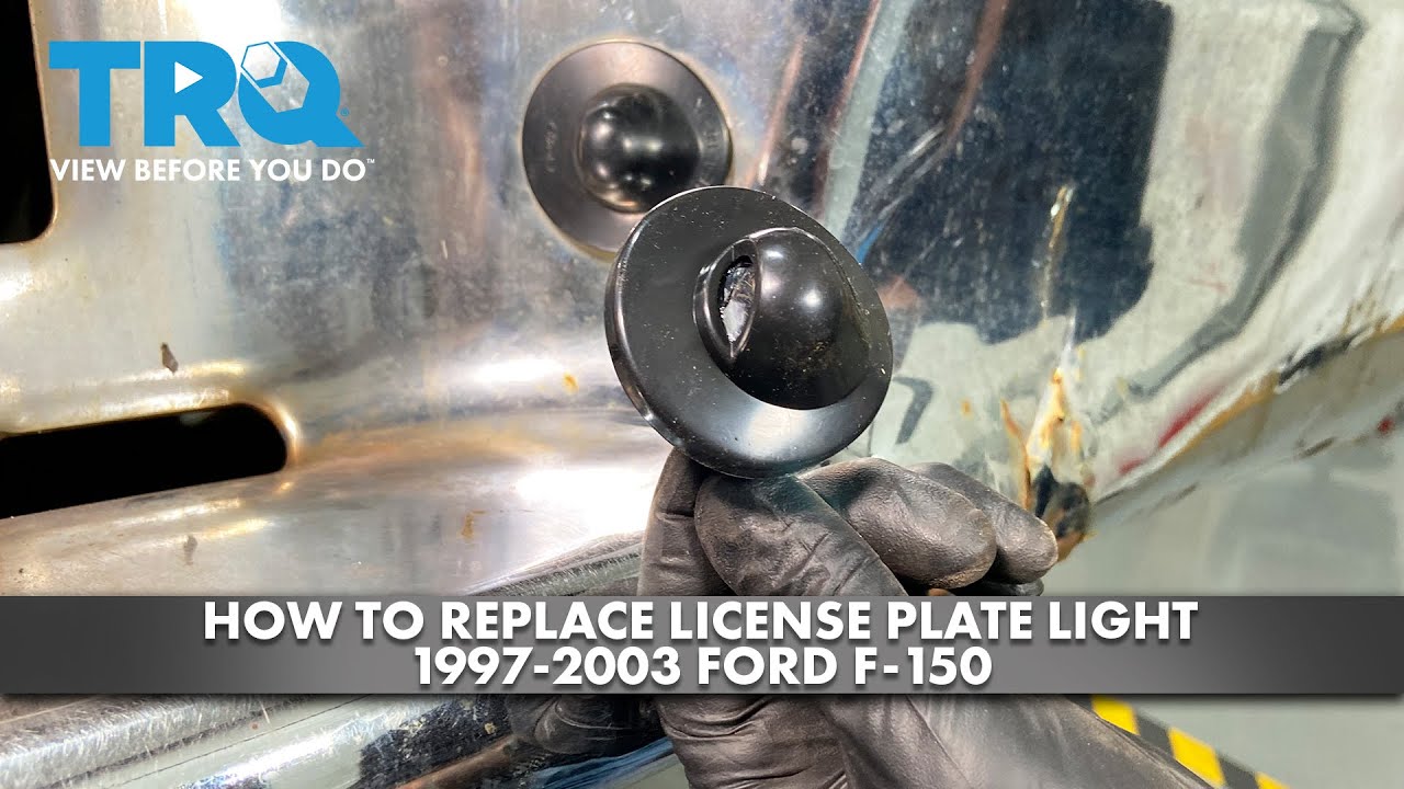 How to Replace License Plate Light 19972003 Ford F150 1A Auto