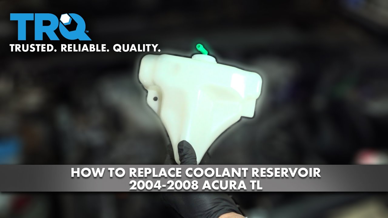 How to Replace Coolant Reservoir 20042008 Acura TL 1A Auto