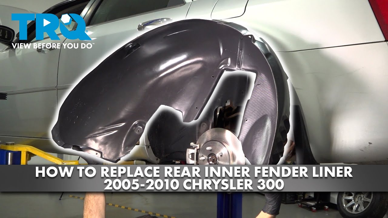 Front Fender Liner Compatible with CHRYSLER 300 2015-2018