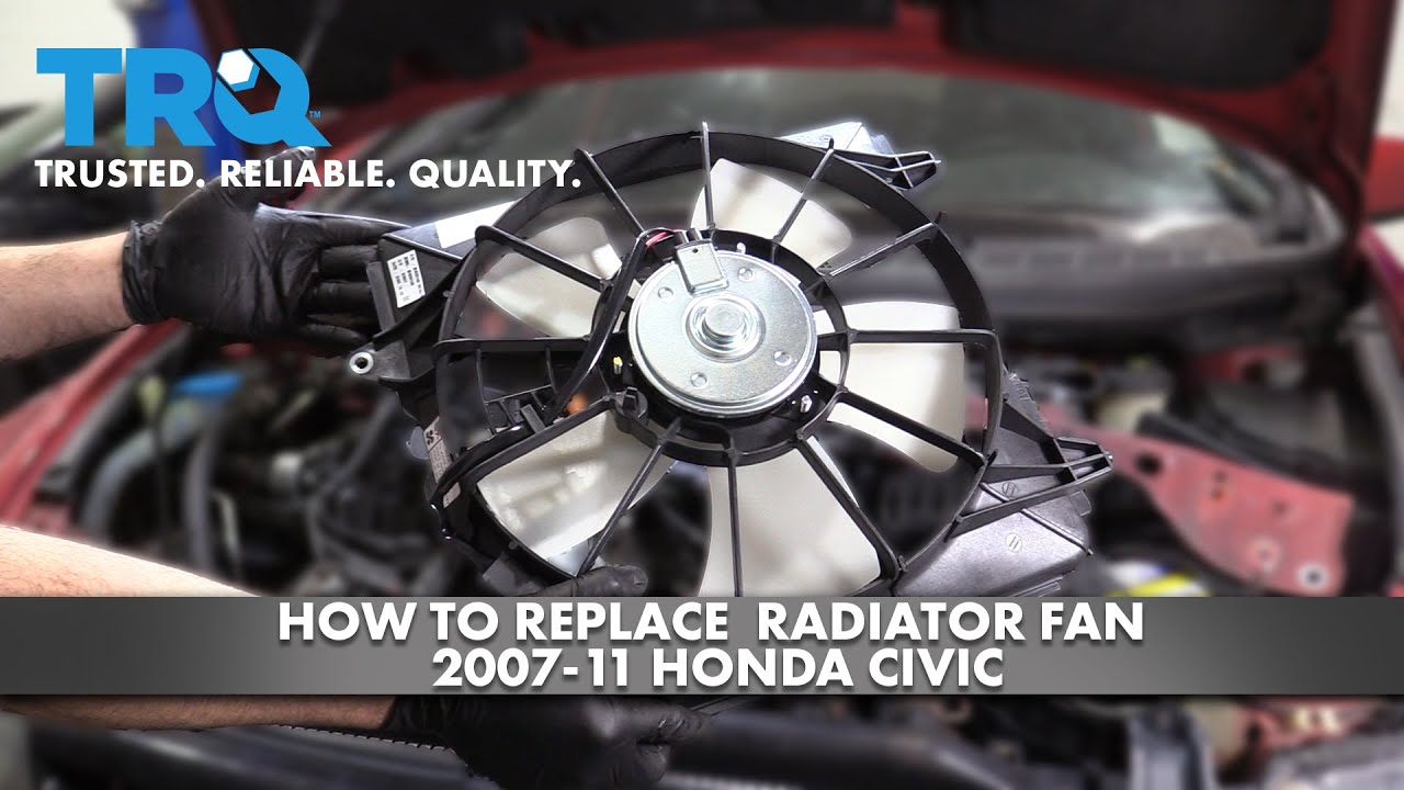 How to Replace Radiator Fan 200711 Honda Civic 1A Auto