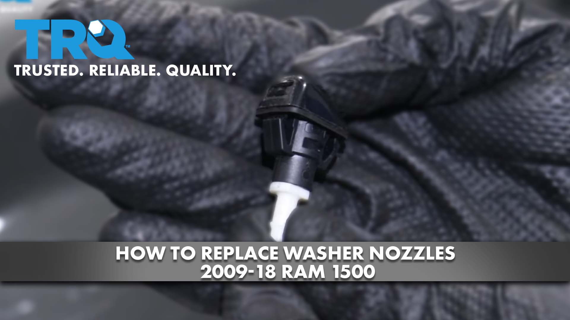 How to Replace Washer Nozzles 200918 RAM 1500 1A Auto