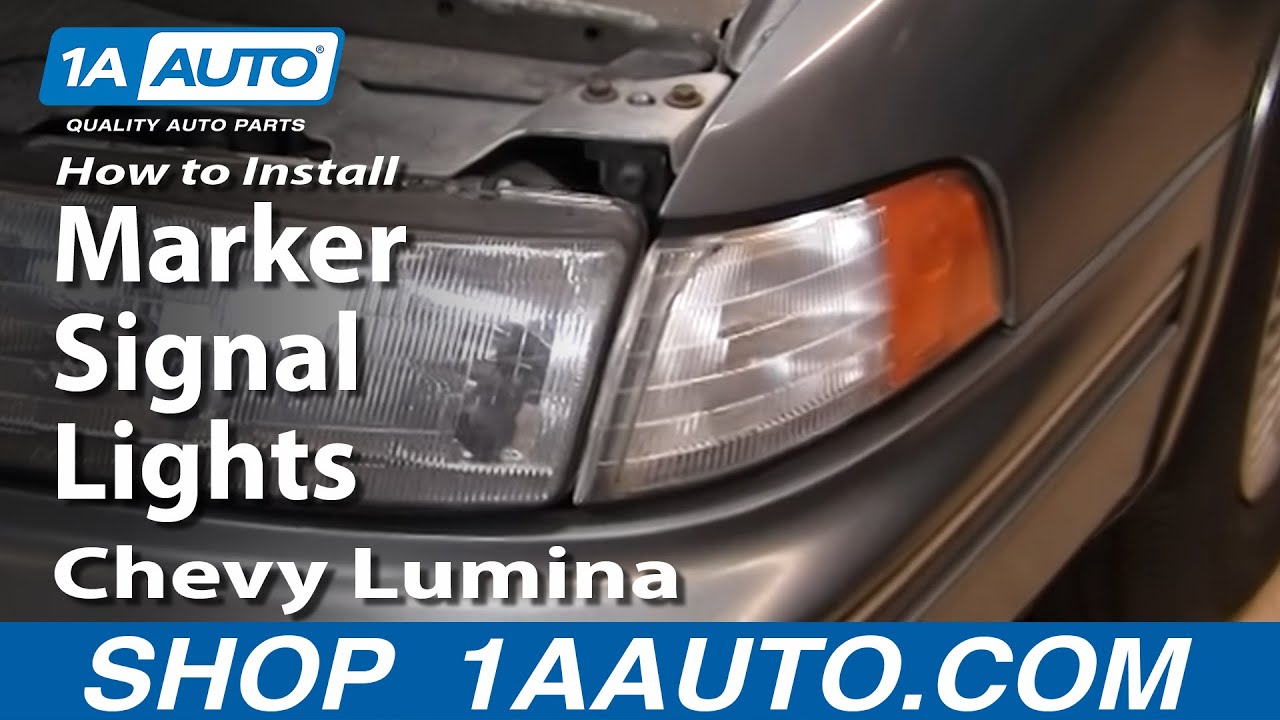 How To Replace Marker Signal Lights 1990-94 Chevy Lumina