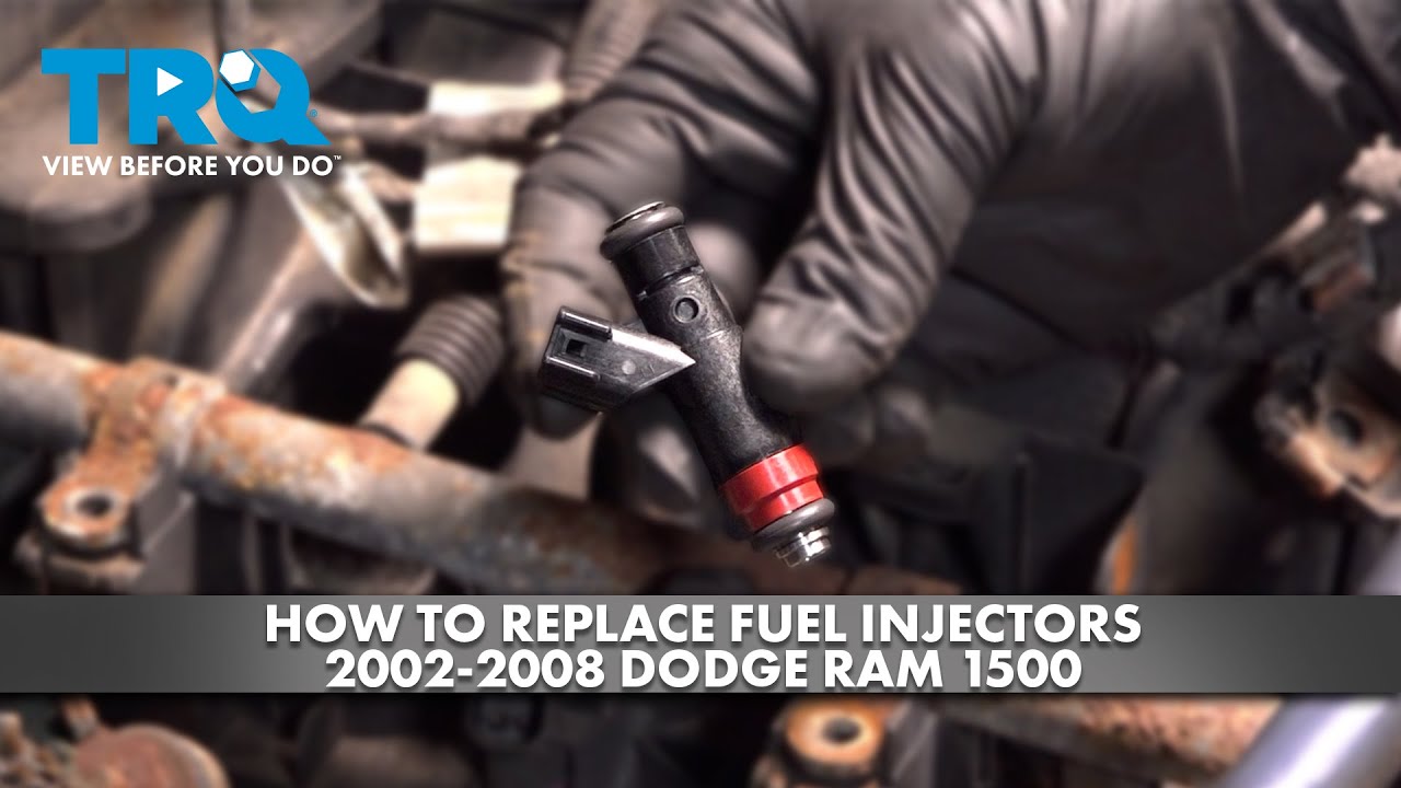 How to Replace Fuel Injectors 20022008 Dodge RAM 1A Auto