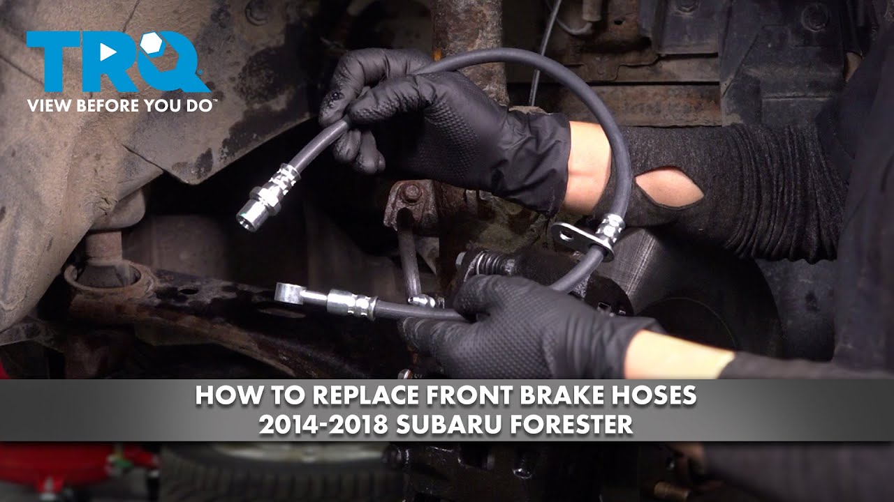 How to Replace Front Brake Hoses 2014-2018 Subaru Forester | 1A Auto