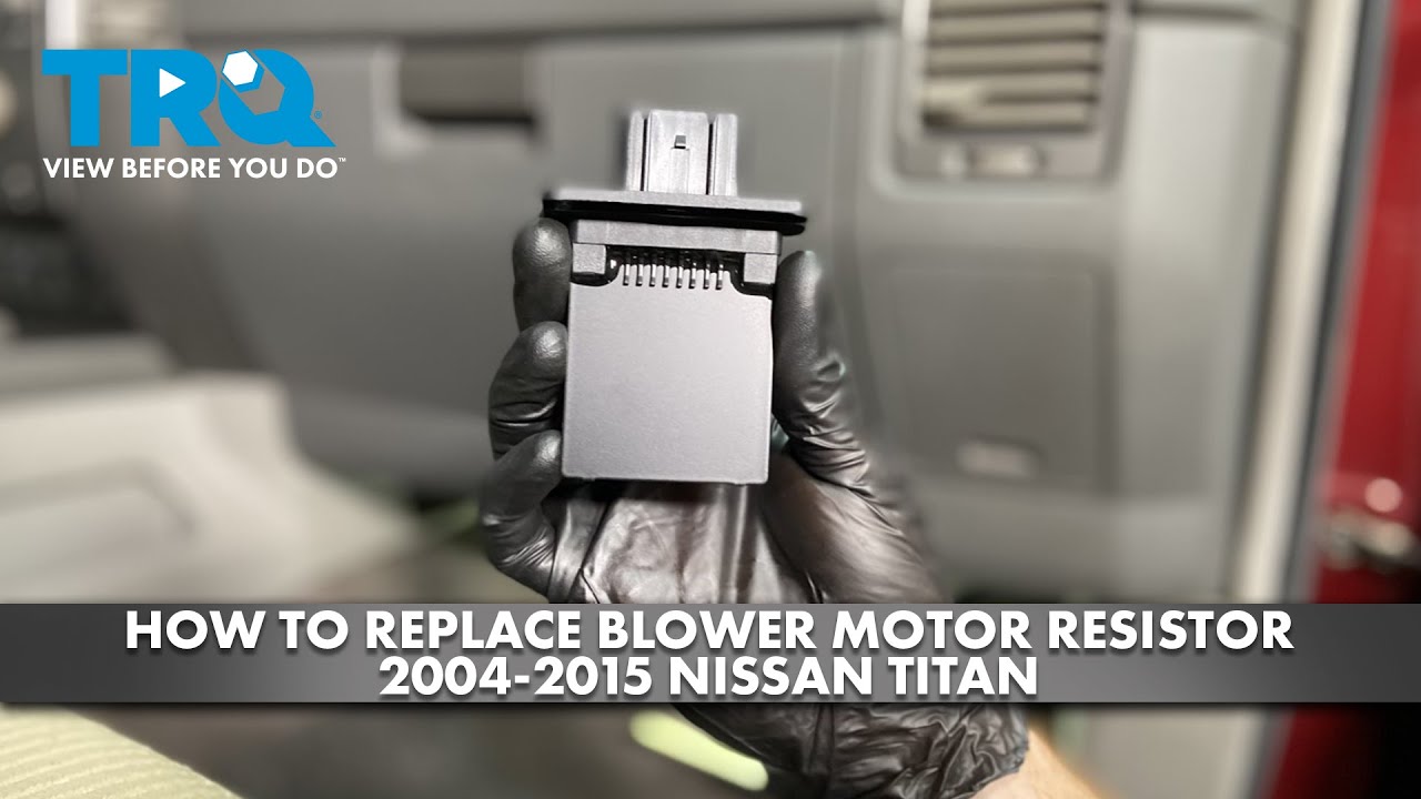 How to Replace Blower Motor Resistor 2004-2015 Nissan Titan | 1A Auto