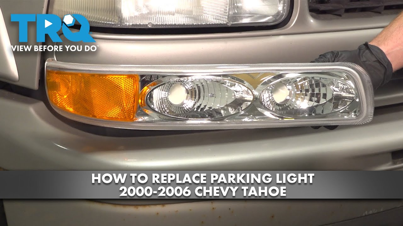 How to Replace Parking Light 20002006 Chevy Tahoe 1A Auto