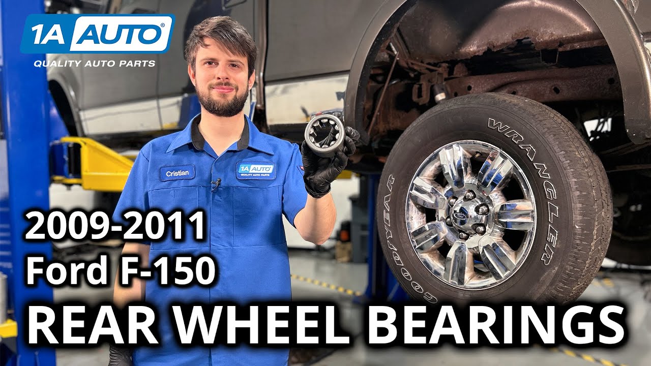 How to Replace Rear Wheel Bearings 20092011 Ford F150 1A Auto