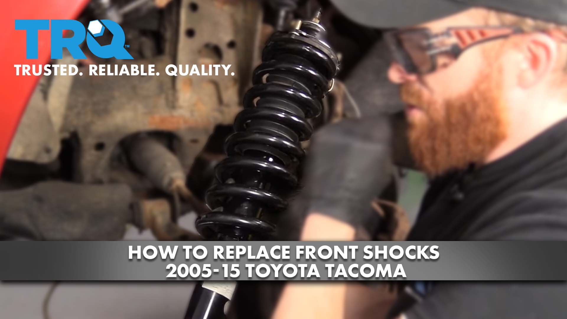 How to Replace Front Shocks 2005-15 Toyota Tacoma | 1A Auto