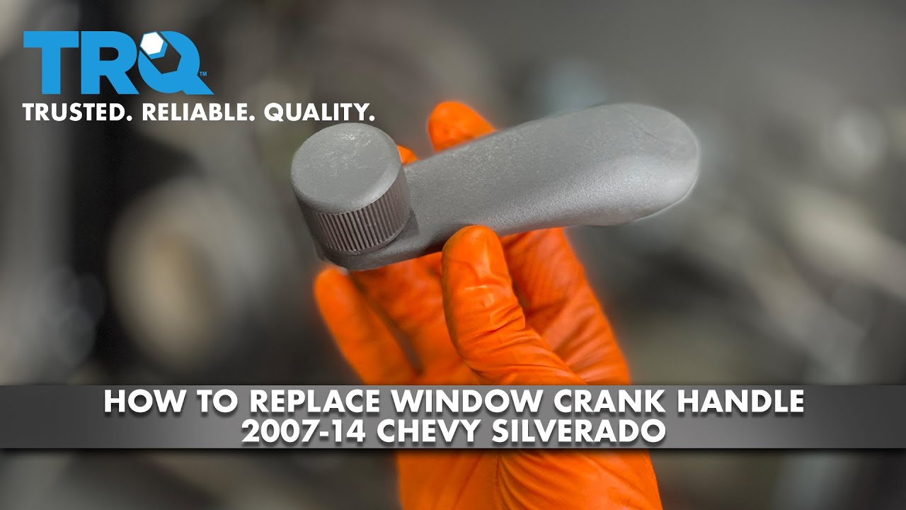 How to Replace Window Crank Handle 200714 Chevy Silverado 1A Auto