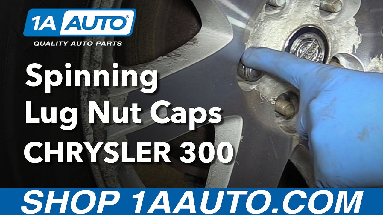 How to Remove Spinning Lug Nut Caps 1A Auto
