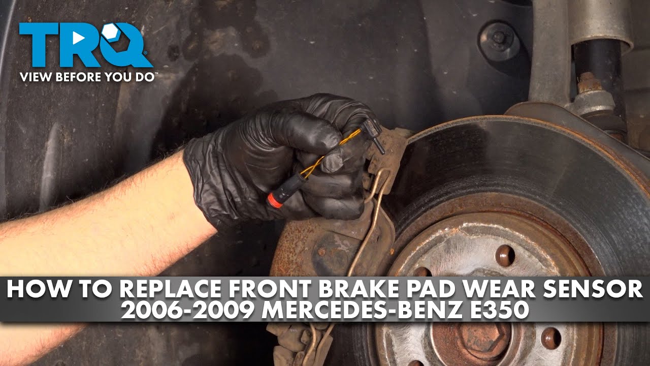 How to Replace Brake Pad Wear Sensor 20062009 MercedesBenz E350 1A Auto