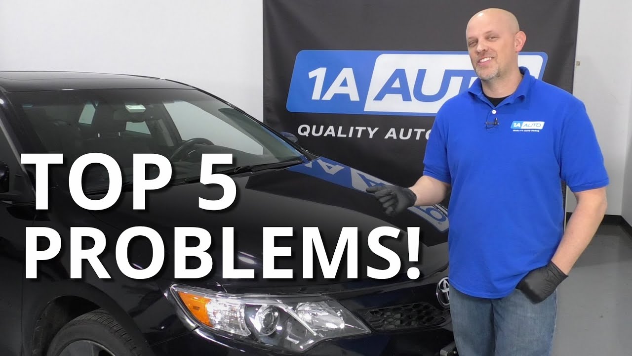 Top 5 Problems Toyota Camry Sedan 7th generation 2011-19