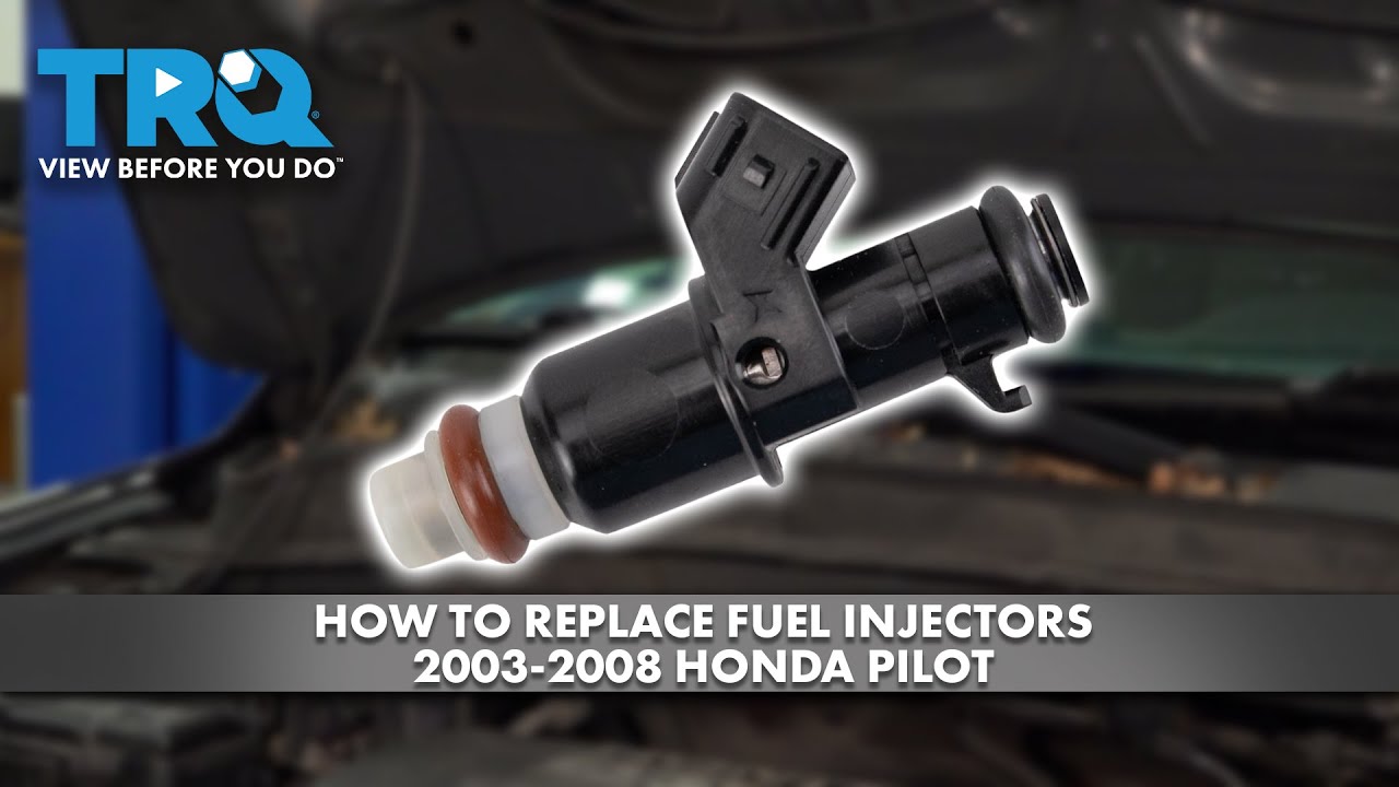 How to Replace Fuel Injectors 20032008 Honda Pilot 1A Auto