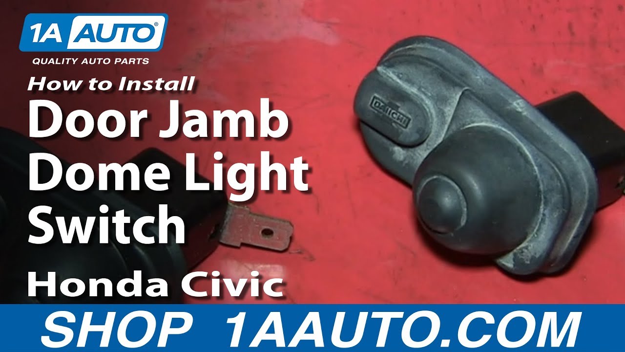 How to Replace Door Jamb Switch 19922000 Honda Civic 1A Auto
