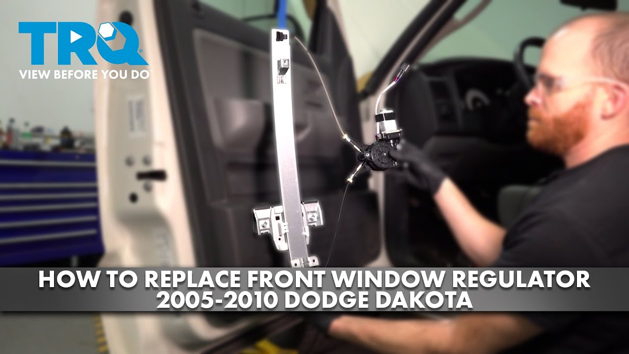 How to Replace Front Window Regulator 20052010 Dodge Dakota 1A Auto