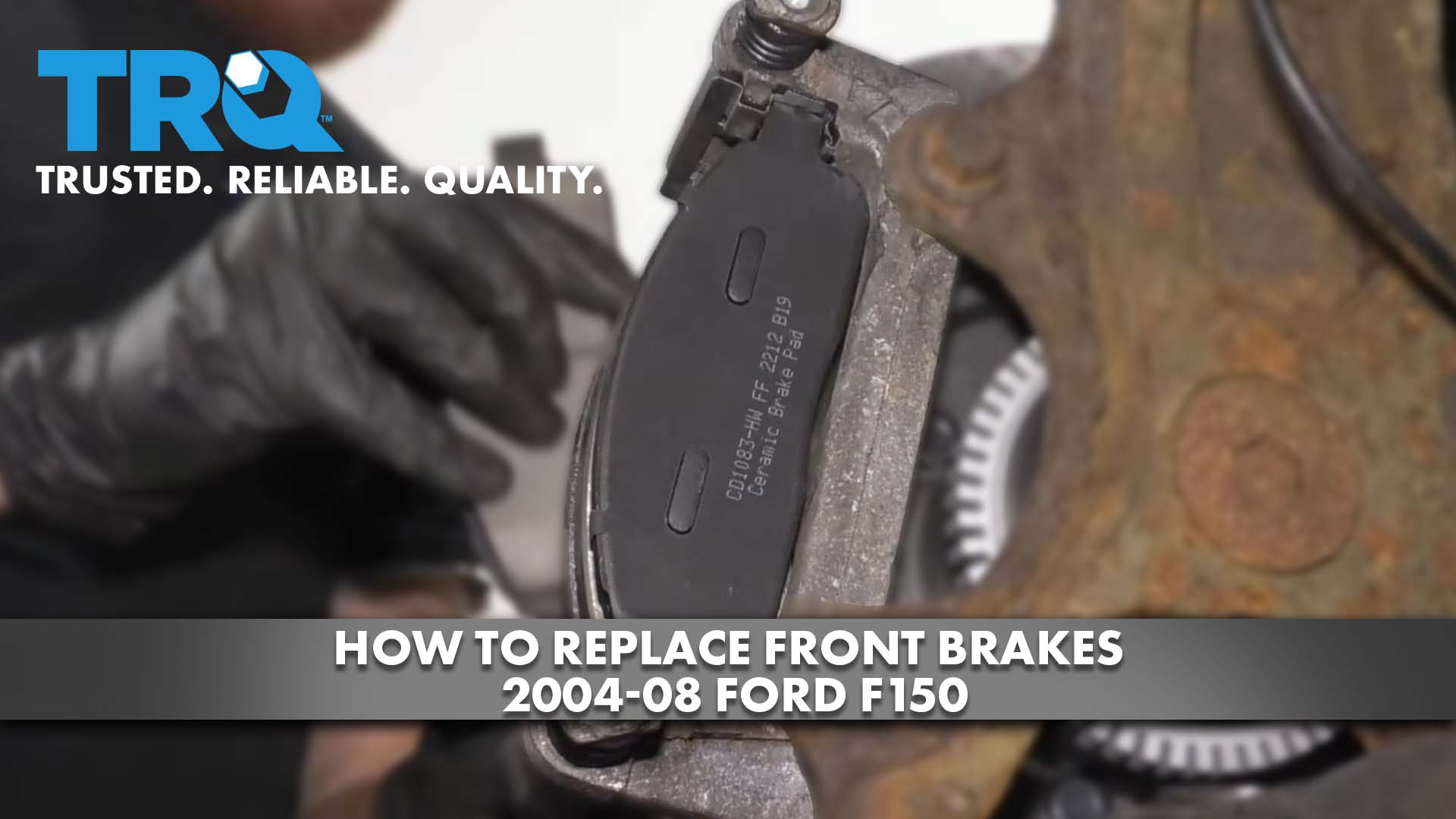 How to Replace Front Brakes 200408 Ford F150 1A Auto