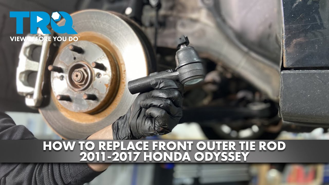 How to Replace Front Outer Tie Rod 2011-2017 Honda Odyssey | 1A Auto