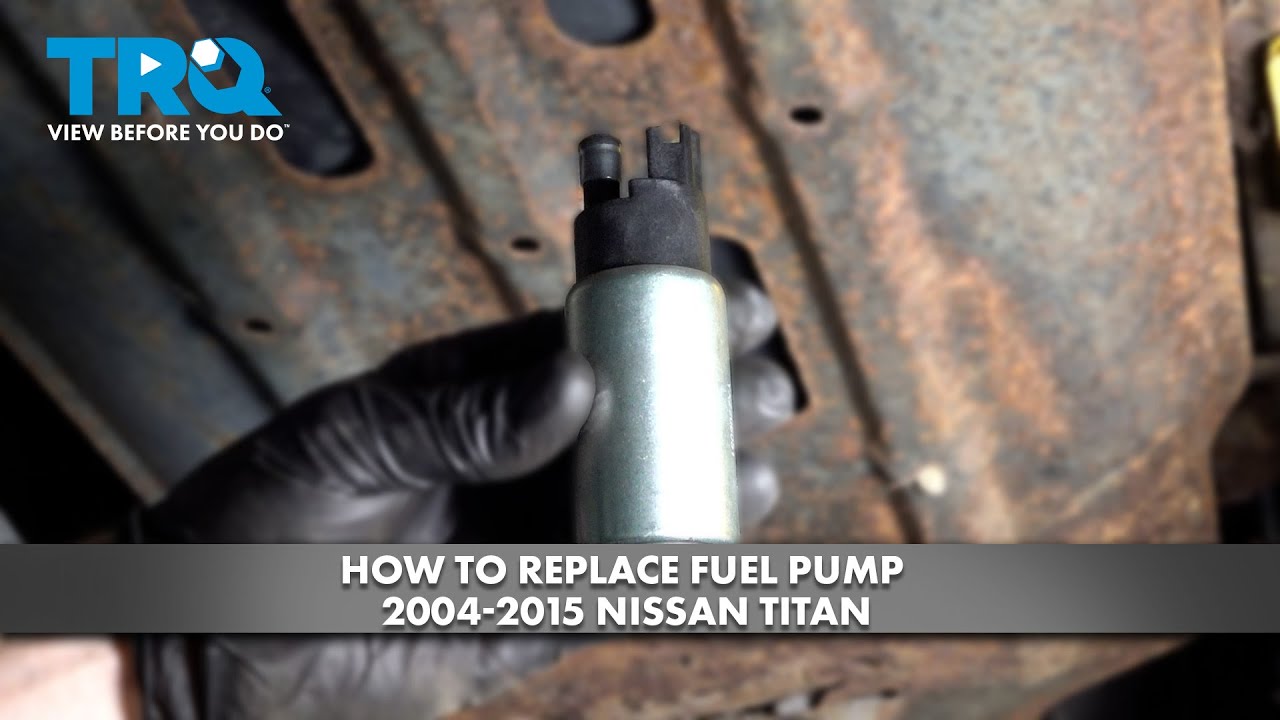 How to Replace Fuel Pump 20042015 Nissan Titan 1A Auto