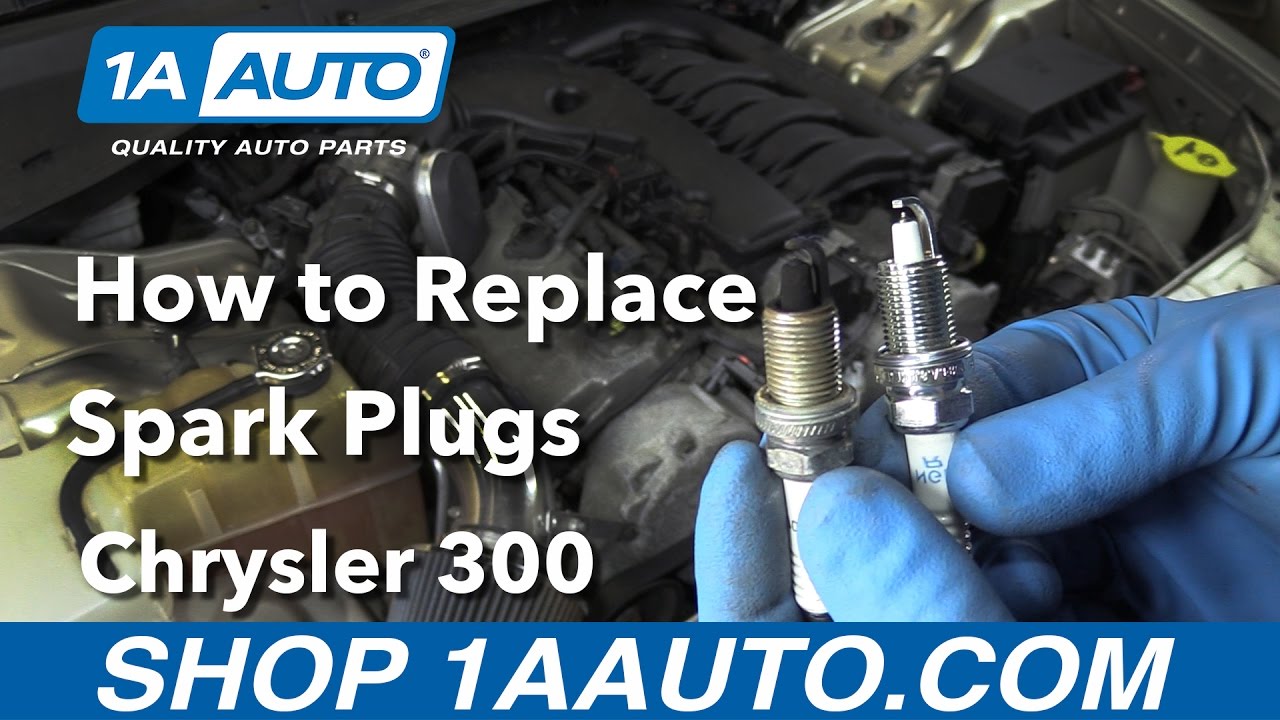 How to Replace Spark Plugs 200508 Chrysler 300 1A Auto