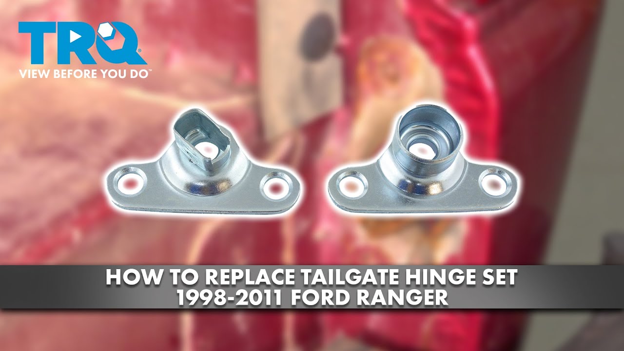How to Replace Tailgate Hinge Set 19982011 Ford Ranger 1A Auto