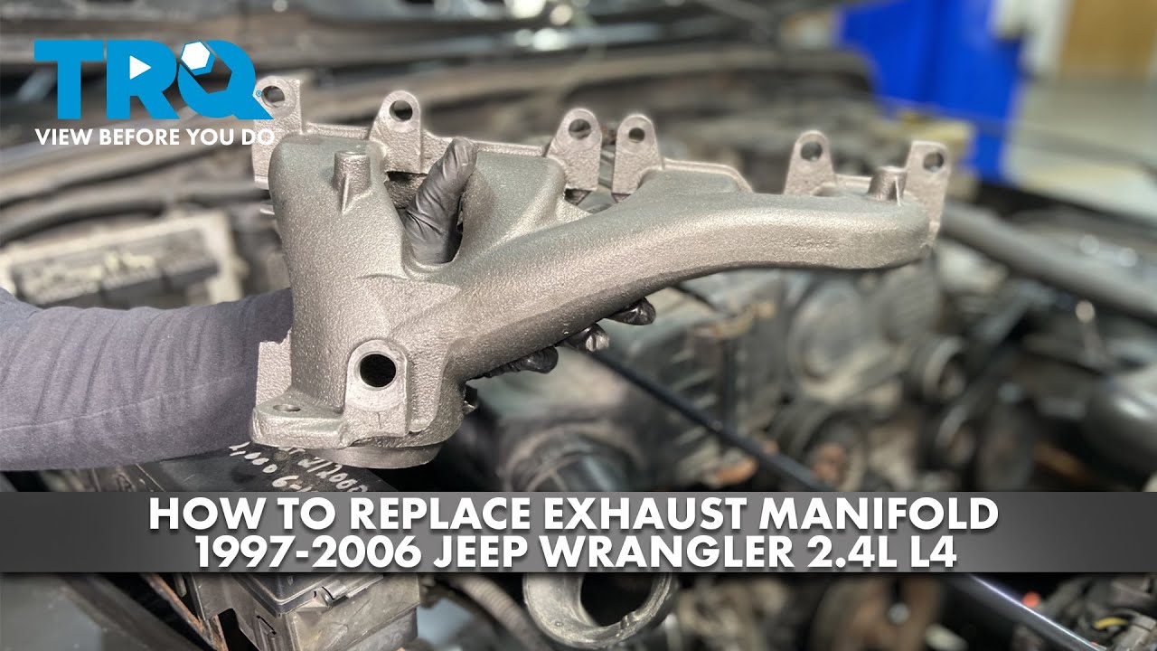 How to Replace Exhaust Manifold 19972006 Jeep Wrangler 24L L4 1A Auto