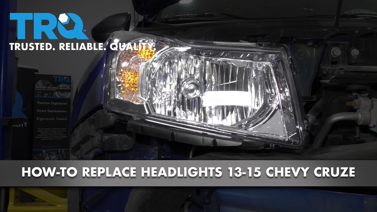 How to Replace Headlights 201315 Chevy Cruze 1A Auto