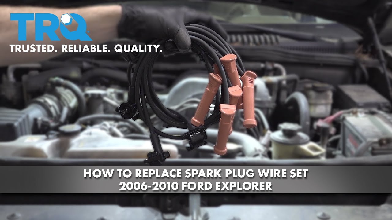 How To Replace Spark Plug Wire Set 200610 Ford Explorer 1A Auto