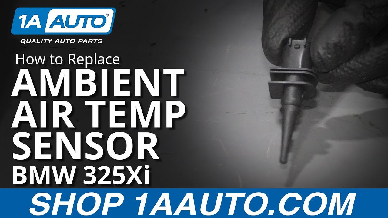 How to Replace Ambient Air Temp Sensor 1997-2006 BMW 325Xi | 1A Auto