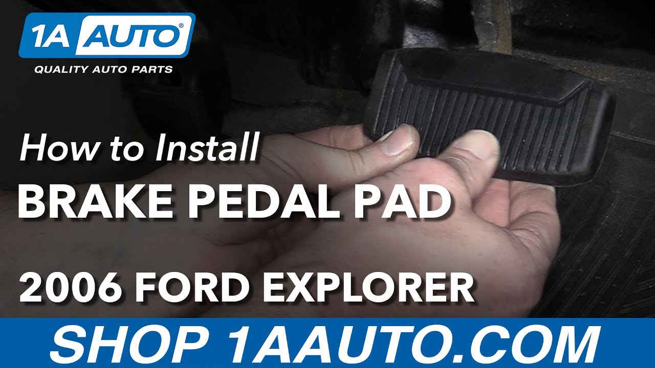 How to Replace Brake Pedal Pad 19752003 Ford F150 1A Auto