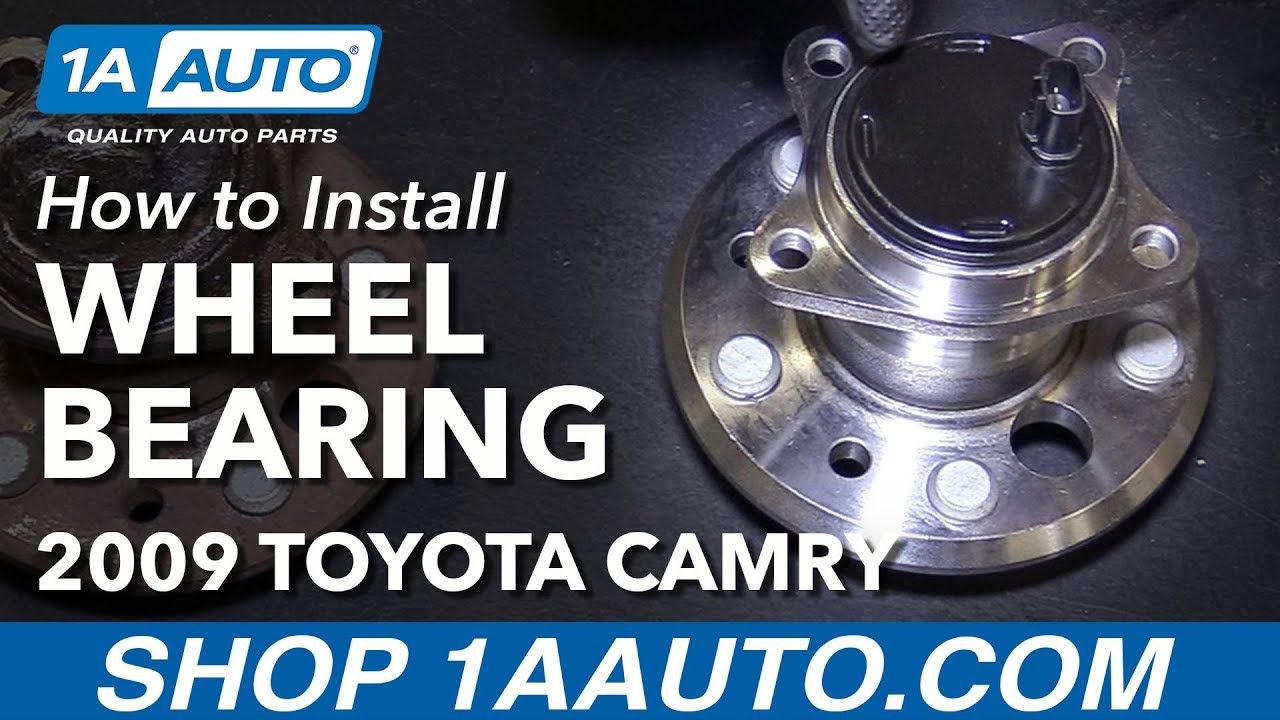 How to Replace Wheel Bearing Hub Assembly 0511 Toyota Camry 1A Auto