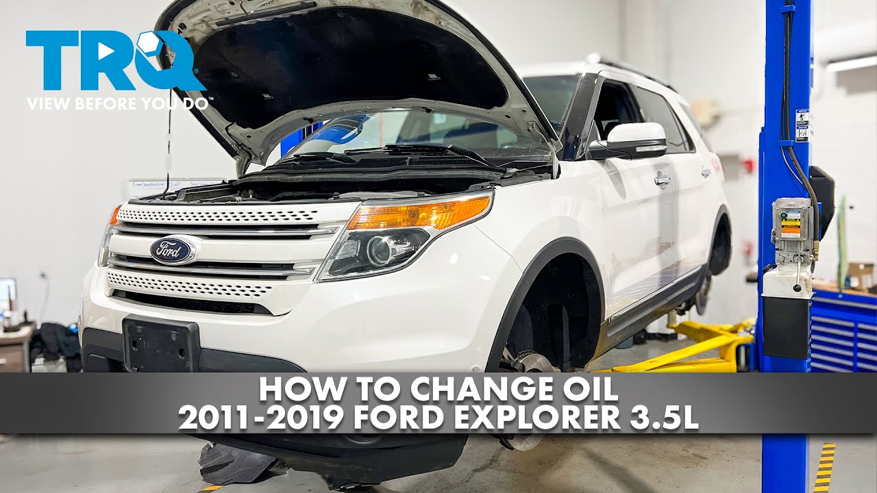 Inspiring Ford Explorer 2015 Oil Change Images