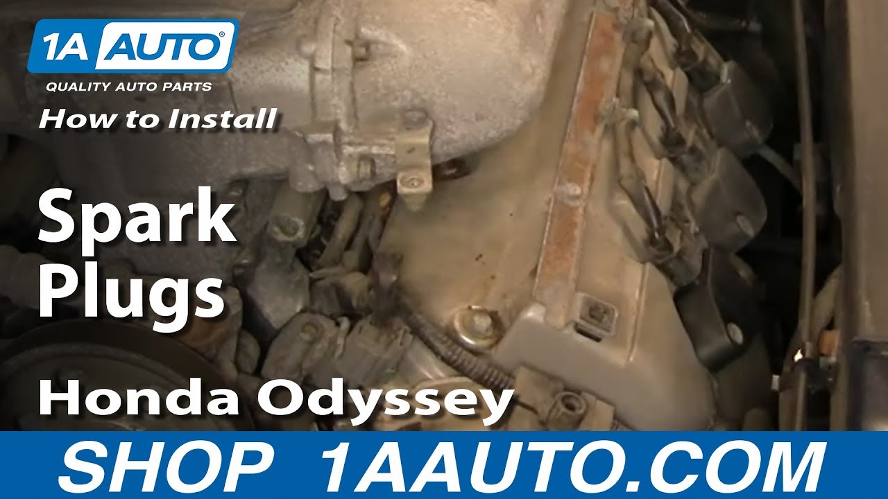 How to Replace Spark Plug 19992004 Honda Odyssey 1A Auto