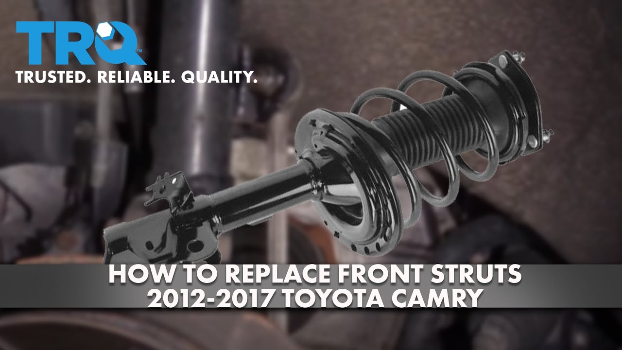 How to Replace Front Struts 2012-17 Toyota Camry | 1A Auto