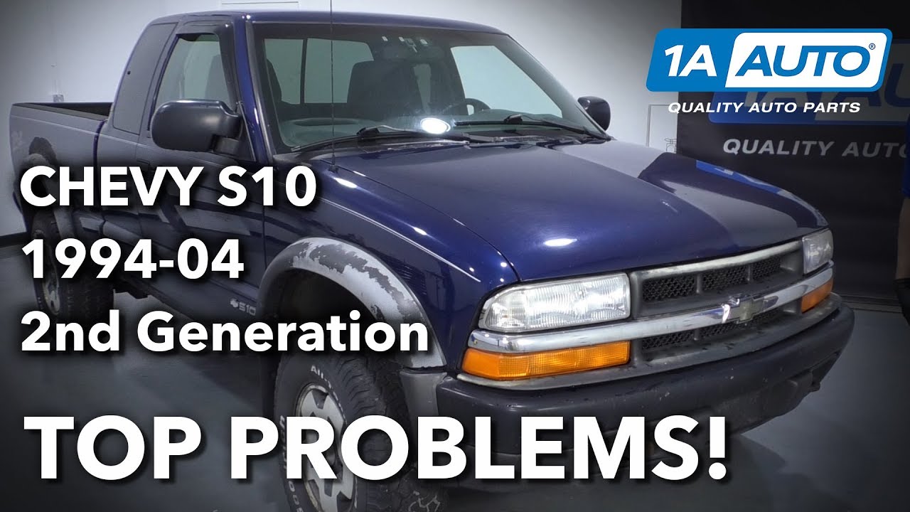 Top 5 Problems Chevy S 10 ZR2 Truck 2nd Generation 1994 2004 1A Auto