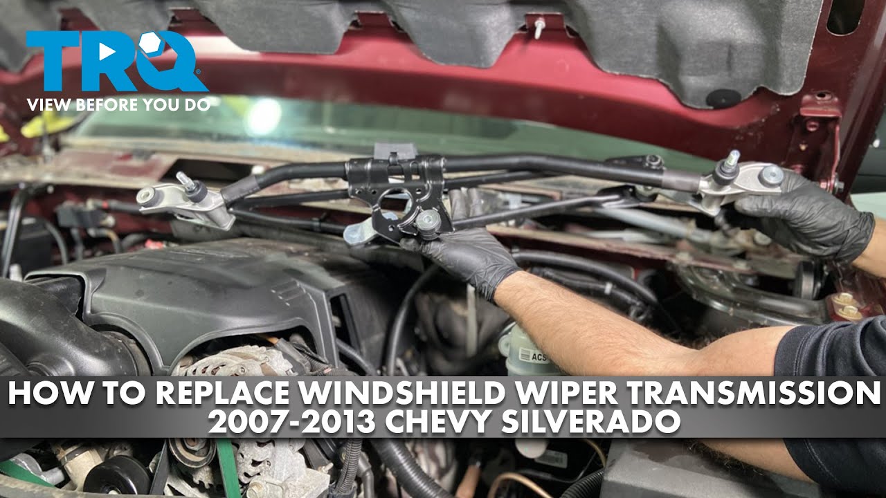 How to Replace Windshield Wiper Transmission 20072013 Chevy Silverado
