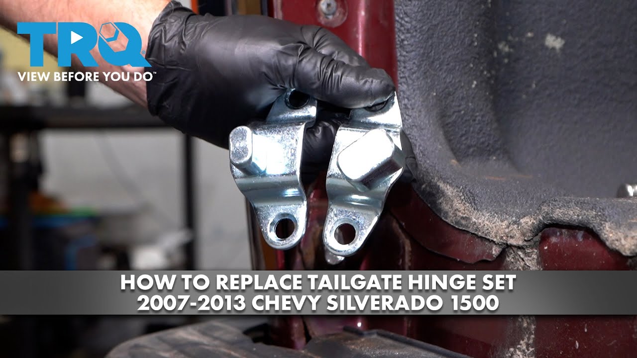How to Replace Tailgate Hinge Set 20072013 Chevy Silverado 1500 1A Auto