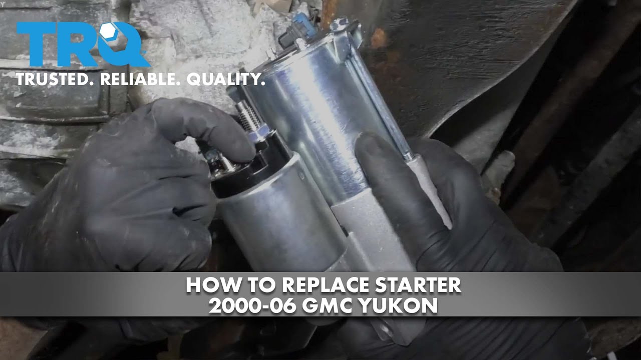 How to Replace Starter 200006 GMC Yukon 1A Auto