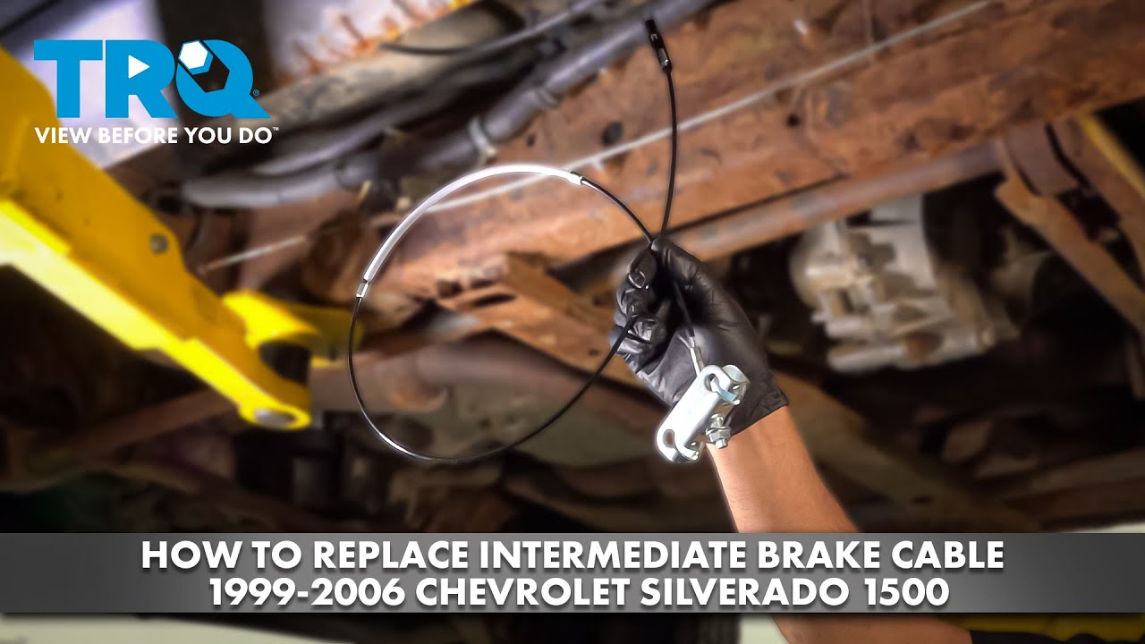 How to Replace Parking Brake Cable 19992006 Chevrolet Silverado 1500