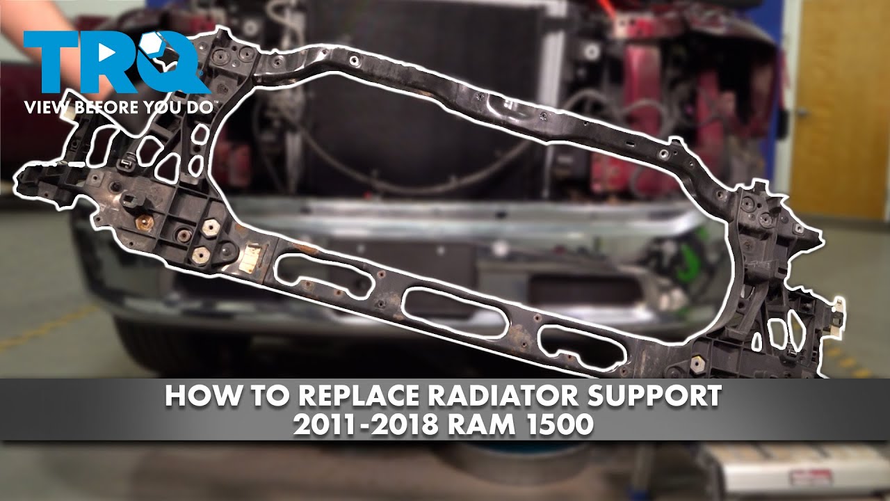 How to Replace Radiator Support 2011-2018 Ram 1500 | 1A Auto